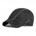 Menico Men’s Breathable Mesh Quick Dry Flat Cap Outdoor Sports Visor Beret Hat