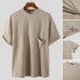 Round Neck Short  Sleeved Tops Casual T  shirt Comfortable And Breathable Men’s Tops Short  Sleeved