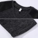 Autumn Men’s Fashion V  collar Pullovers Sweater Solid Color Slim Fit Casual Knit Sweater