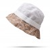 Jassy Men’s Cotton Polyester Outdoor Casual Leopard Jacquard Tie Dye Bucket Hat Street Sun Hat
